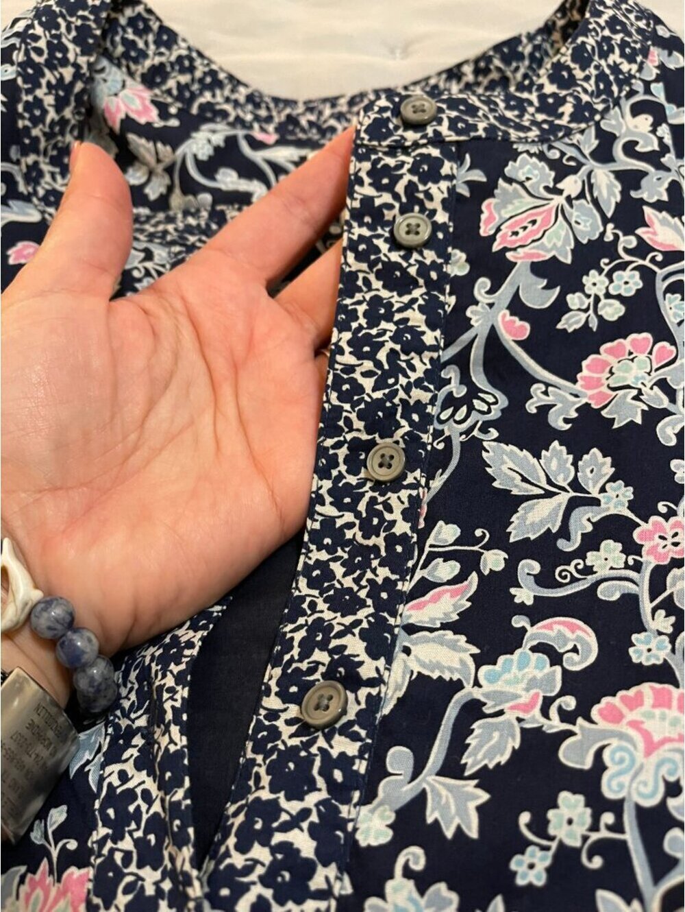NWOT XS J Crew V-Neck Ruffle Mini Dress in Floral Fields Print Long Sleeve - Picture 9 of 9
